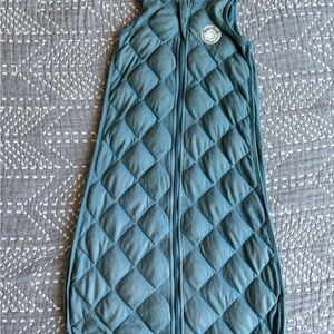 Weighted Quilted Kids Pajamas Sleep Sack - Blue